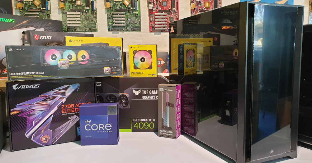 13900K, Waterccoling Corsair, RTX 4090, Aorus